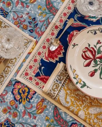 Set de table Loni bleu // JAMINI