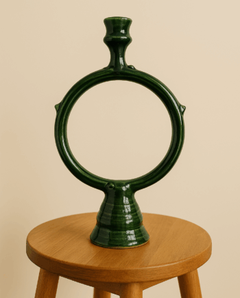Vase bougeoir céramique // BAZAAR