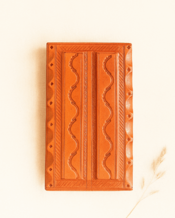 Boîte cuir martelé Tuareg // BAZAAR