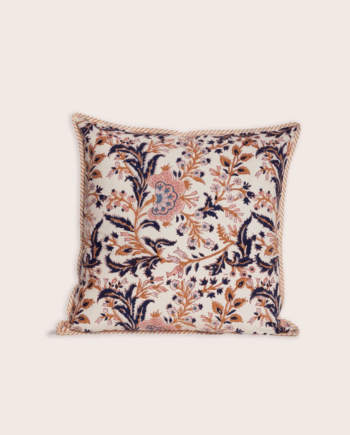 Housse de coussin Archana bleu // JAMINI