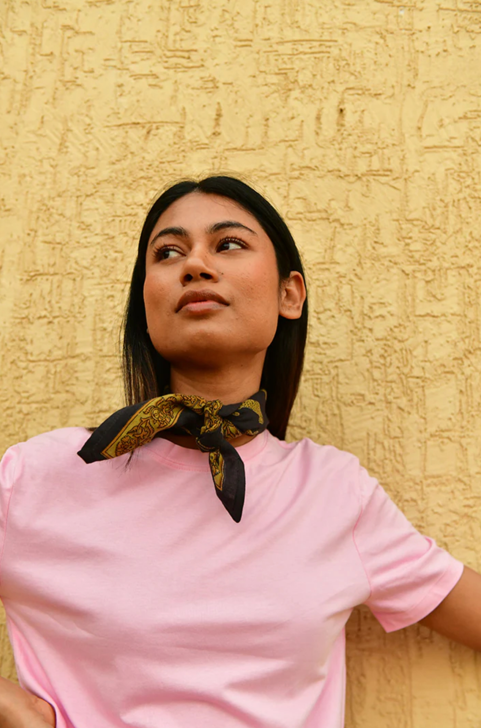 Petit foulard FAUVE Nuit // BYZANTINE APW