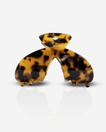 Barrette cheveux arc dark cheetah // Sasstie