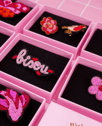 Broche Bisous // La Malicieuse