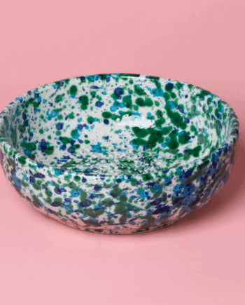 Assiette à râper creuse bleu // Tierra Cocida